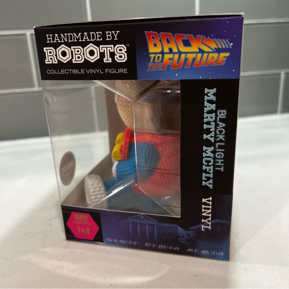 Handmade By Robots Back to the Future Marty McFly Limited Edition Vinyl Figure - Picture 5 of 5